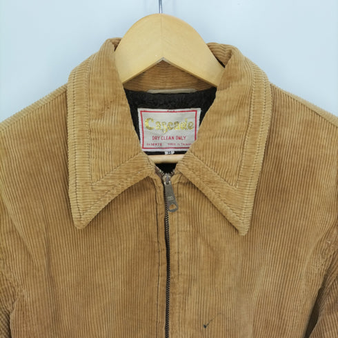 Cascade 70-80s コーデュロイジップアップブルゾン メンズ import:M