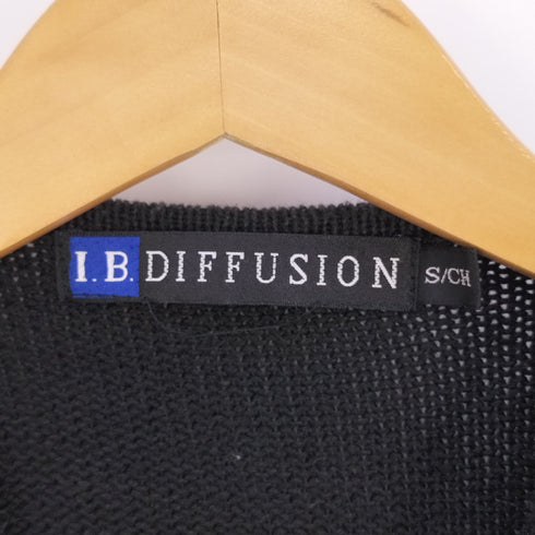 フルギ I.B.DIFFUSION マルチカラー ダブルニットジャケット メンズ S/CH