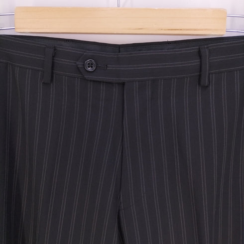 シーケーカルバンクライン ck Calvin Klein ストライプ ウール スラックスパンツ メンズ W82