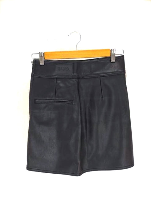エックスガール X-girl 22AW FAUX LEATHER SIDE SLIT SKIRT レディース M