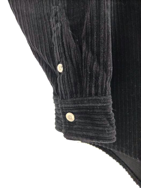 エックスガール X-girl 22AW FACE EMBROIDERY CORDUROY SHIRT レディース S