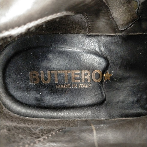 ブッテロ BUTTERO スウェードレースアップブーツ メンズ 42