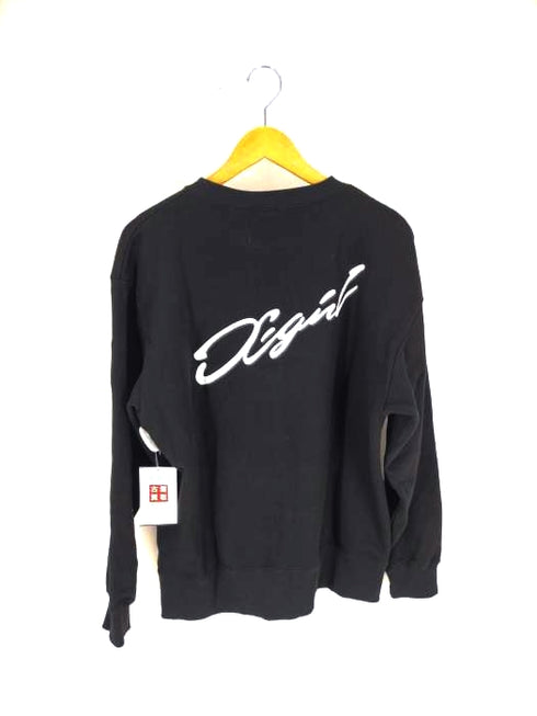エックスガール X-girl 22AW VINYL LIPS CREW SWEAT TOP レディース S