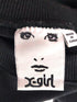 エックスガール X-girl 22AW VINYL LIPS CREW SWEAT TOP レディース S