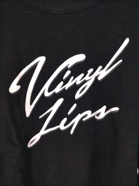 エックスガール X-girl 22AW VINYL LIPS CREW SWEAT TOP レディース S