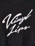 エックスガール X-girl 22AW VINYL LIPS CREW SWEAT TOP レディース S