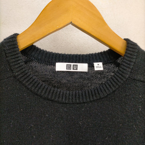 ユニクロユー UNIQLO U クレープウールクルーネックセーター メンズ JPN:M