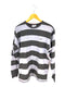 エックスガール X-girl 22AW STRIPED L/S BIG TEE レディース S