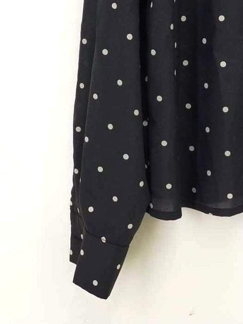 ミズイロインド mizuiro ind ドットボックスショートシャツ レディース FREE