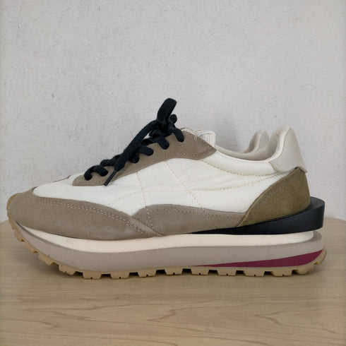 ザラ ZARA キルティング切替スニーカー メンズ 27.0