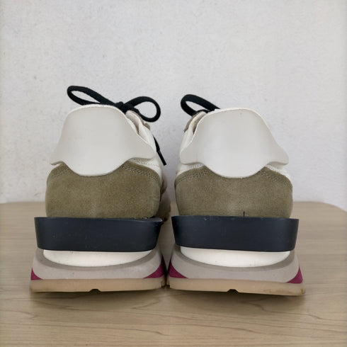 ザラ ZARA キルティング切替スニーカー メンズ 27.0