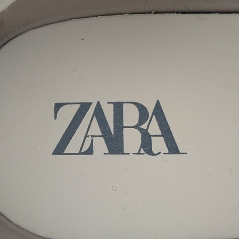 ザラ ZARA キルティング切替スニーカー メンズ 27.0
