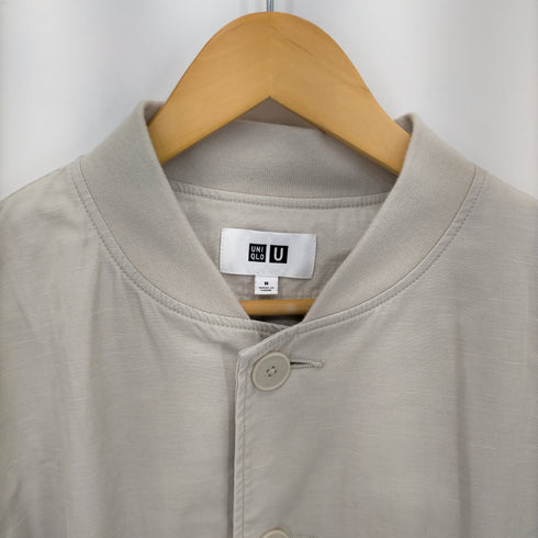 ユニクロユー UNIQLO U リブブルゾン メンズ JPN:M