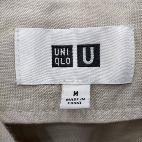 ユニクロユー UNIQLO U リブブルゾン メンズ JPN:M