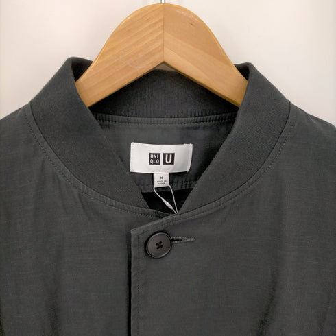 ユニクロユー UNIQLO U リブブルゾン メンズ JPN:M