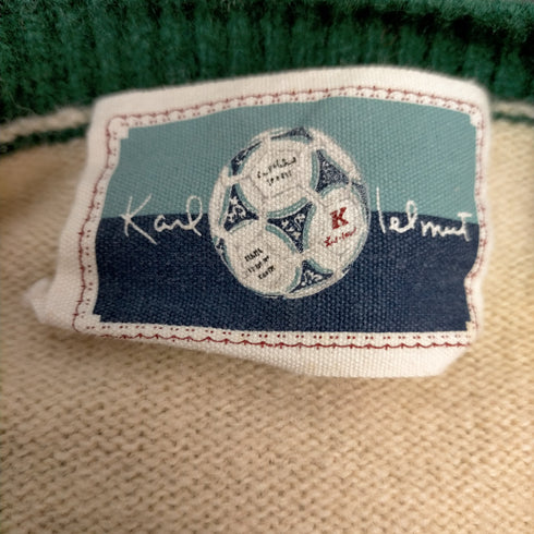カールヘルム Karl Helmut ウール マルチカラー カーディガン メンズ