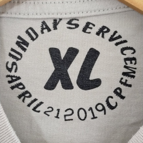 カニエ ウエスト KANYE WEST CPFM sunday service TRUST GOD T-SHIRT メンズ JPN:XL