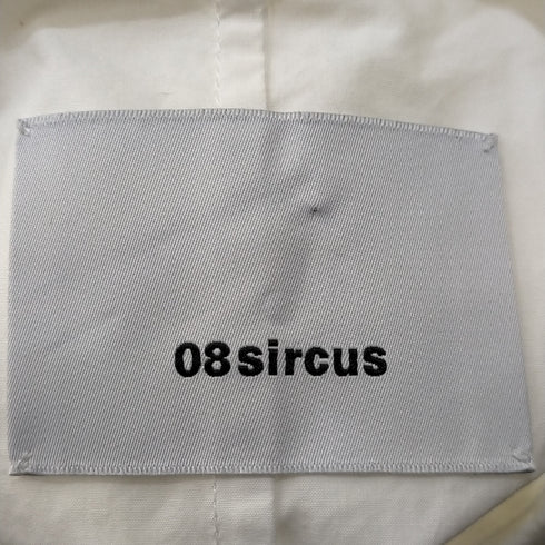 ゼロエイトサーカス 08sircus コットンシャツワンピース レディース 0