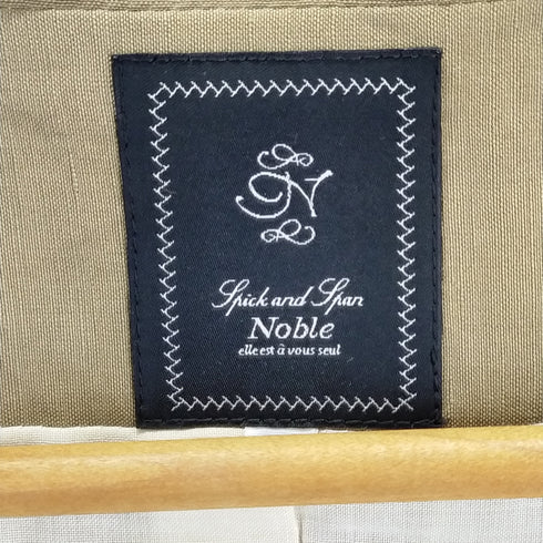 ノ-ブルスピックアンドスパン Noble Spick and Span リネンセットアップ レディース 38