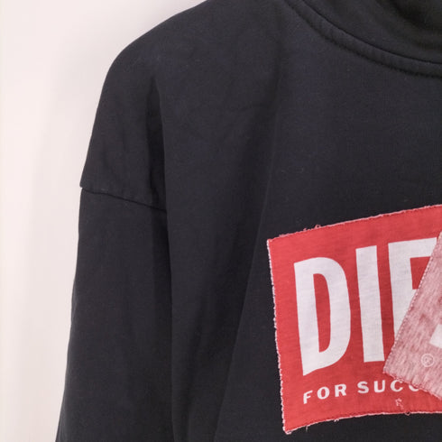 ディーゼル DIESEL デザインロゴ プルオーバーパーカー メンズ import:S