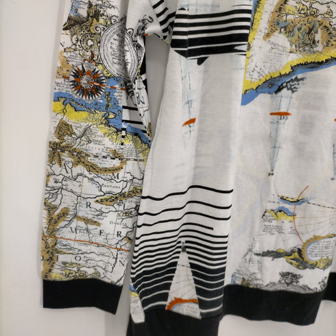 エイココンドウ Eiko Kondo 地図柄ロングカットソー レディース JPN:42