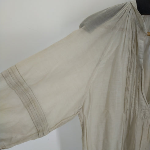 ナバアサナ navasana シルク混 シフォンチュニックワンピース レディース