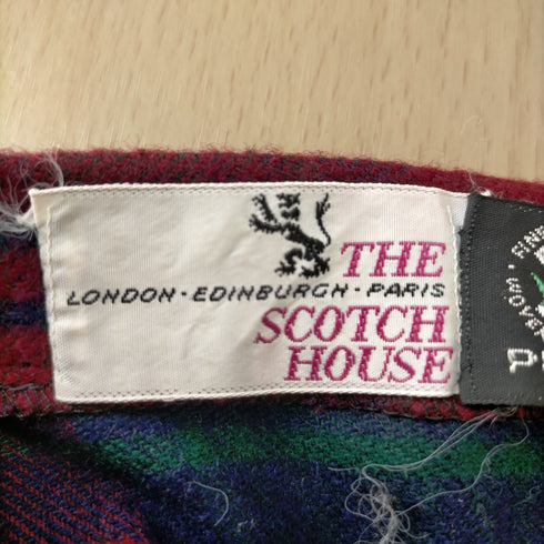 ザスコッチハウス The Scotch House スコットランド製キルト レディース 26