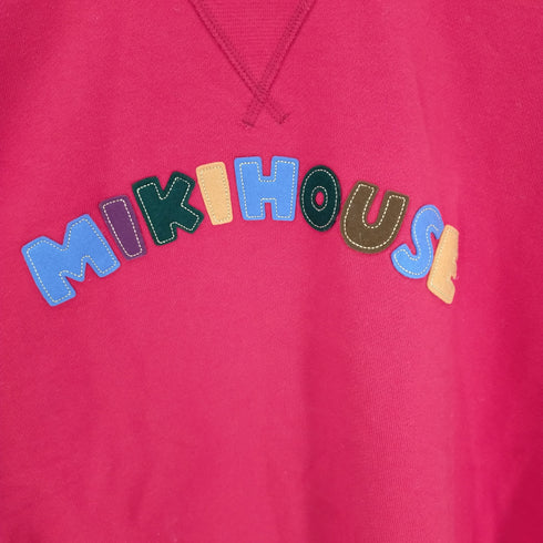 ミキハウス miki HOUSE ロゴワッペンスウェット メンズ JPN:M