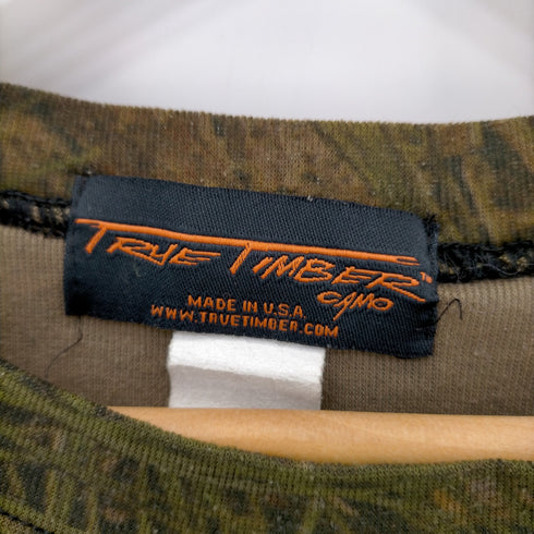 TRUE TIMBER CAMO MADE IN USA カモパターンポリカットソー レディース import:M