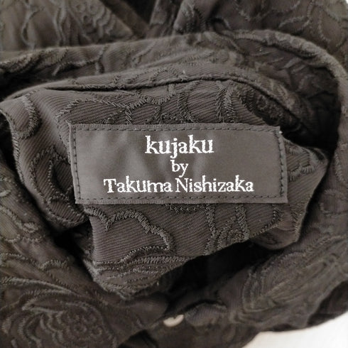 クジャクバイタクマニシザカ kujaku by Takuma Nishizaka 18ss 花柄瞑想 刺繍シャツ メンズ 1