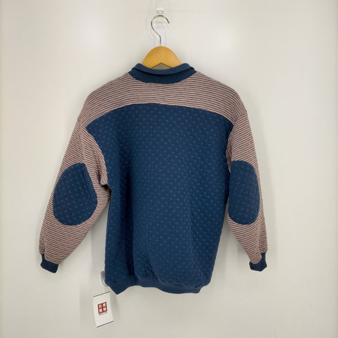 ヴァンヒューゼン VAN HEUSEN 総柄シャツニット レディース JPN:S