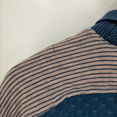 ヴァンヒューゼン VAN HEUSEN 総柄シャツニット レディース JPN:S