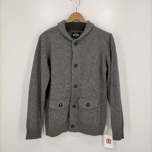 ビームス BEAMS アクリルコットン混 ウールマルチカラーカーディガン メンズ JPN:M