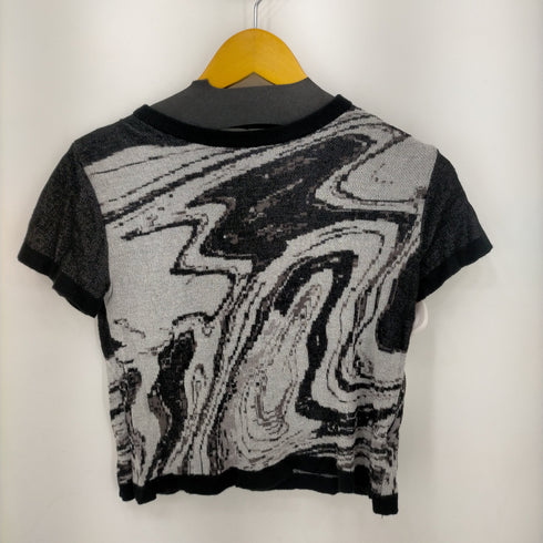 ROCKETXLUNCH 21SS R MARBLE JACQUARD KNIT レディース JPN:S