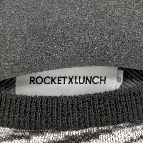 ROCKETXLUNCH 21SS R MARBLE JACQUARD KNIT レディース JPN:S