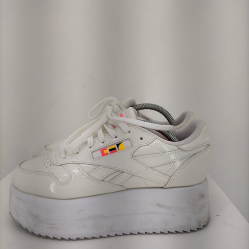 リーボック Reebok GIGI HADID CLASSIC LEATHER TRIPLE PLATFORM レディース JPN:24.5