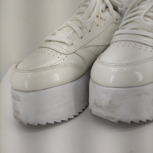 リーボック Reebok GIGI HADID CLASSIC LEATHER TRIPLE PLATFORM レディース JPN:24.5