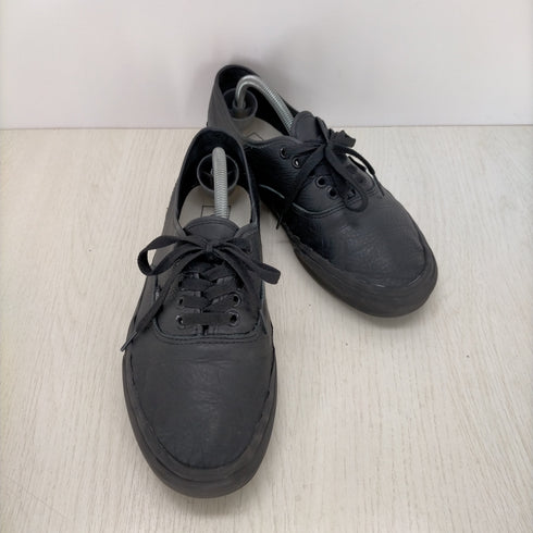 バンズ VANS AUTHENTIC LEATHER BLACK メンズ JPN:28