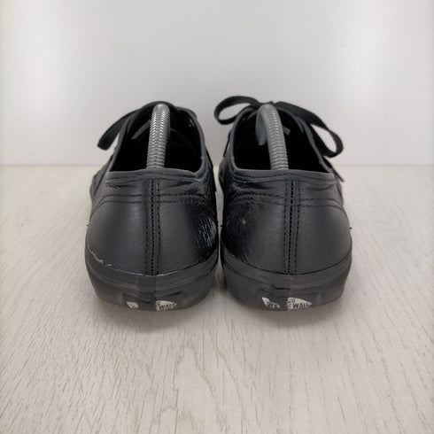 バンズ VANS AUTHENTIC LEATHER BLACK メンズ JPN:28