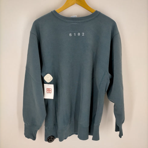 エフアールツー FR2 90S REVERSE WEAVE 刺繍タグ USA製 リメイククルーネック スウェット メンズ JPN:XL