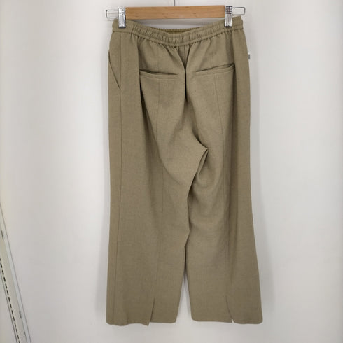 ユナイテッドアローズグリーンレーベルリラクシング UNITED ARROWS green label relaxing スラブオックスフレアパンツ レディース JPN:38