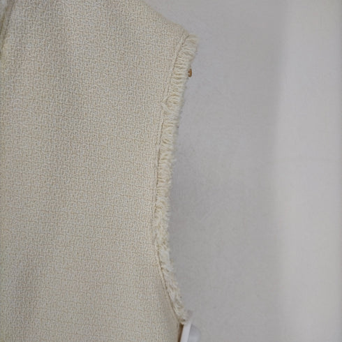 ユナイテッドアローズグリーンレーベルリラクシング UNITED ARROWS green label relaxing ブークレ ツイード ベスト レディース