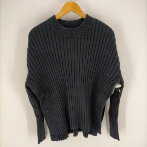 ユナイテッドアローズグリーンレーベルリラクシング UNITED ARROWS green label relaxing ワイドリブスリットニットプルオーバー レディース