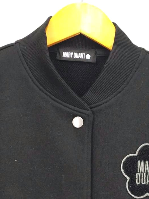 マリークワント MARYQUANT デイジーワッペンスウェット ブルゾン レディース M