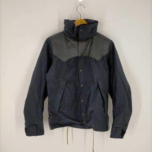 ロッキーマウンテンフェザーベッド Rocky Mountain FeatherBed GORE-TEXゴアテックス ヨークレザー切替 ジップアップ ジャケット メンズ 38