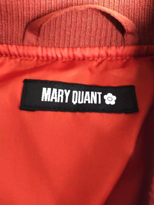 マリークワント MARYQUANT デイジー柄 キルティング コート ロングブルゾン レディース M