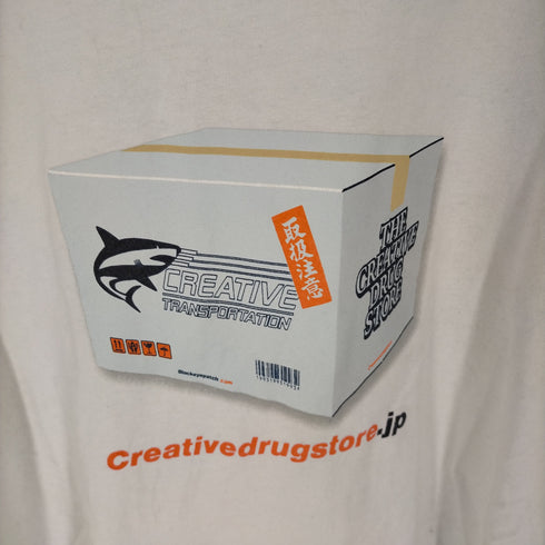 ブラックアイパッチ Black Eye Patch black eye patch×creative drug store シャークTシャツ メンズ JPN:L
