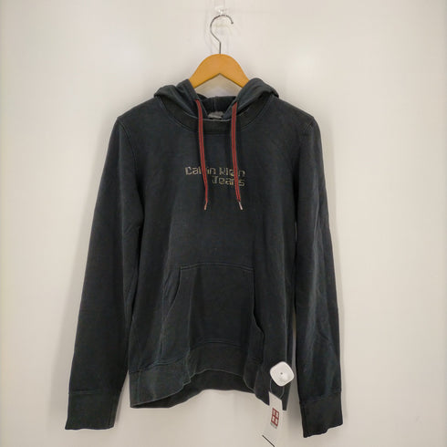 カルバンクラインジーンズ Calvin Klein Jeans スタッズテキスト プルオーバーパーカー レディース JPN:XL