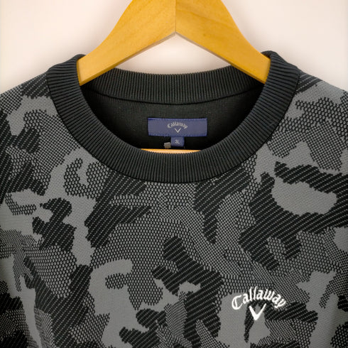 キャロウェイ Callaway 19AW ゴルフウェア セーター カモジャカードクルーネックセーター メンズ 3L