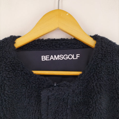 ビームス BEAMS GOLF ORANGE LABEL リバーシブル ボア ブルゾン メンズ L